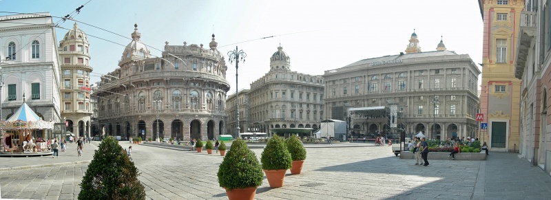 Photo:  genova piazza de ferrari